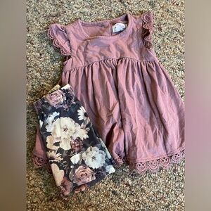 Savannah 2 piece floral lace set